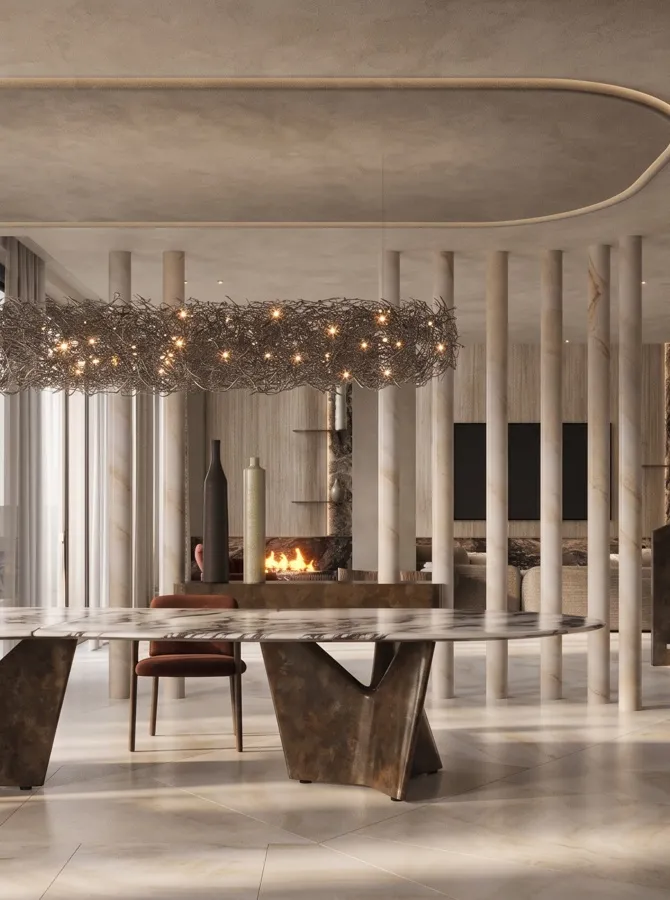 Ban Residence — dining room
