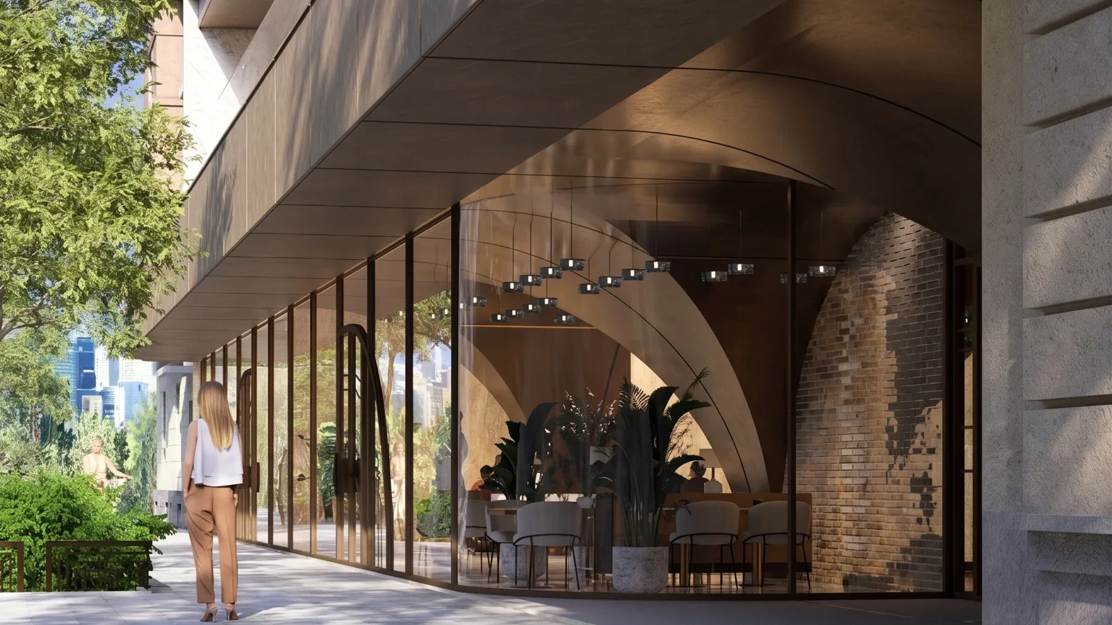Ban Residence entrance