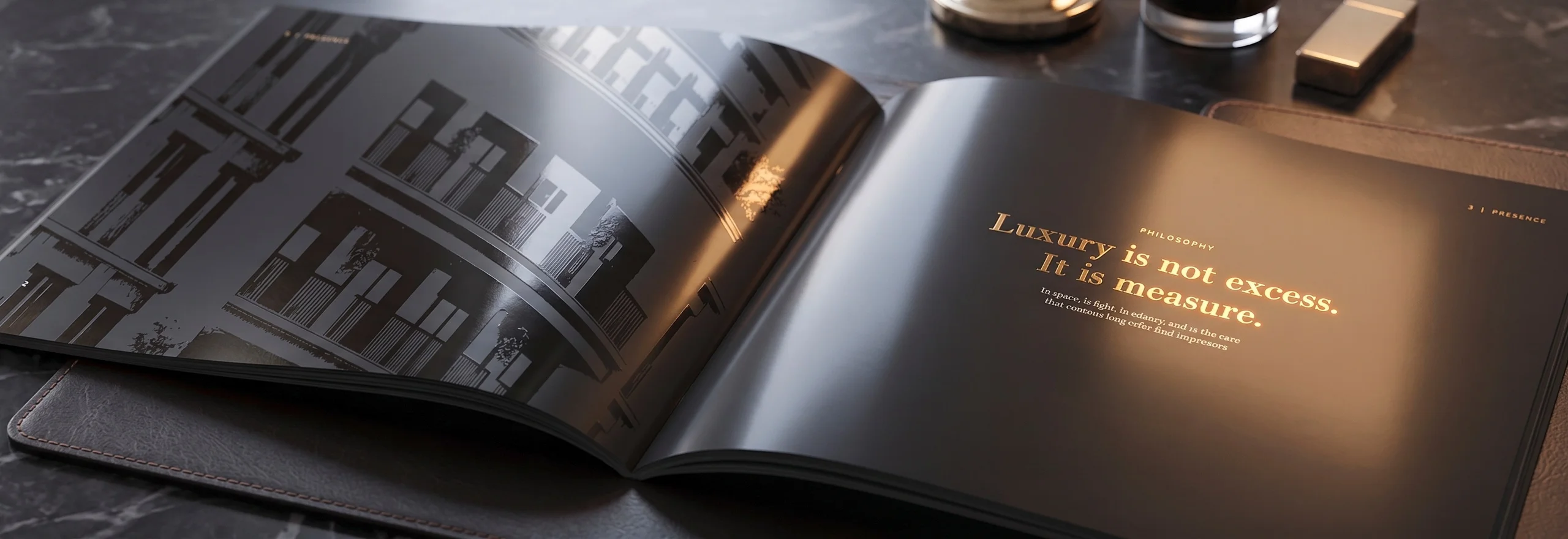 The Folio — Ban Residence print catalogue